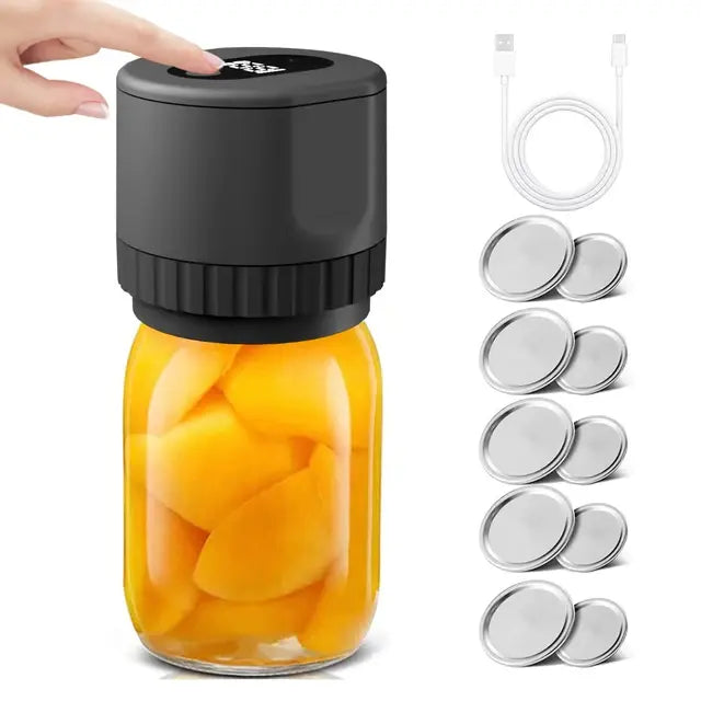 Electric Mason Jar Vacuum Sealer – RA Luxury Lifestyle